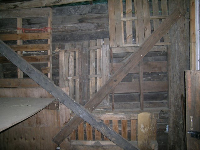 Inside view of wall